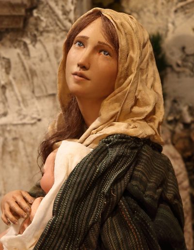 Virgen con Niño (2019). 35 cm. San Fernando (Cádiz).