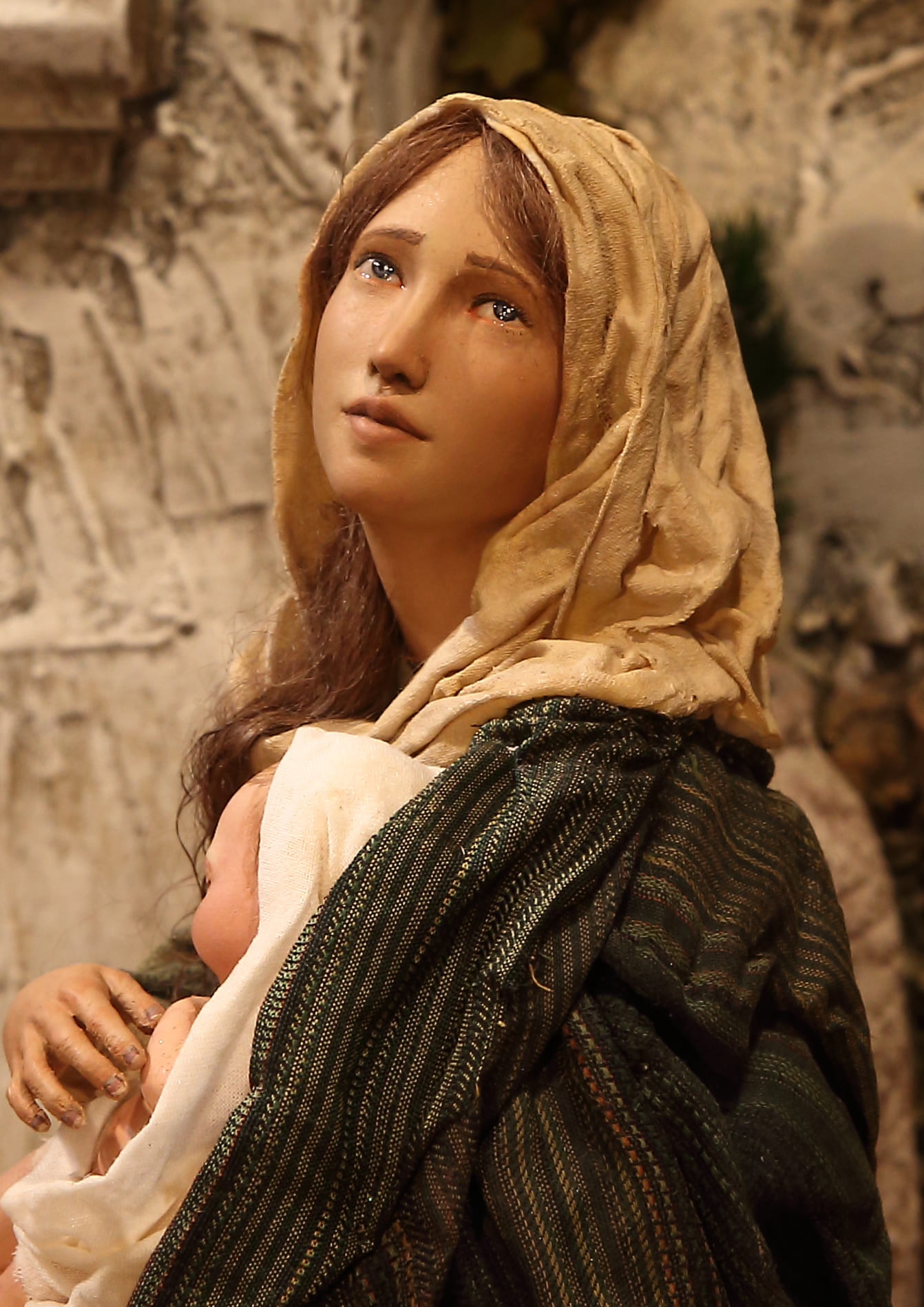 Virgen con Niño (2019). 35 cm. San Fernando (Cádiz).